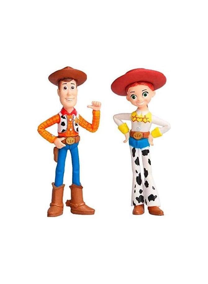 general Toy Story Toys - Set of 7 Action Figures with Woody, Buzz & Rex - Fun Party Supplies for Party- Cake Topper Set for Birthday - Image 3