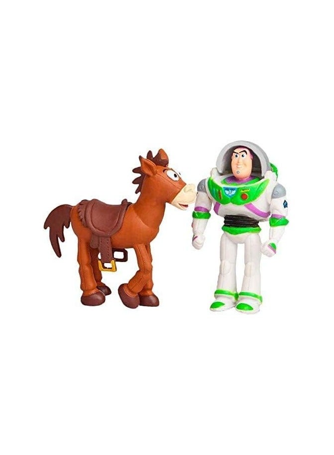 general Toy Story Toys - Set of 7 Action Figures with Woody, Buzz & Rex - Fun Party Supplies for Party- Cake Topper Set for Birthday - Image 4