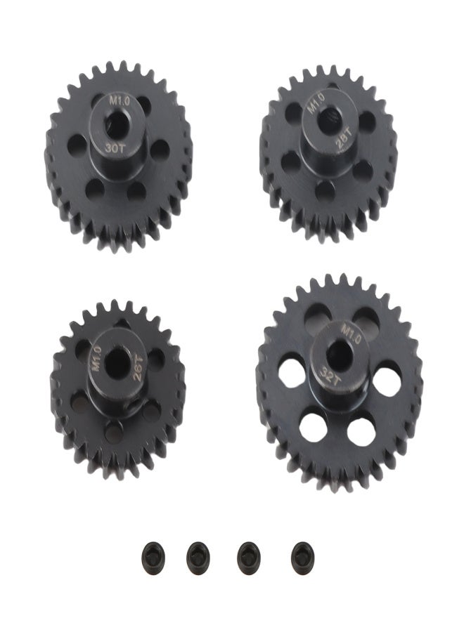 طقم تروس موتور RC 26T 28T 30T 32T 25DP M1 5mm معدني لسيارات RC 1/8 - Image 1