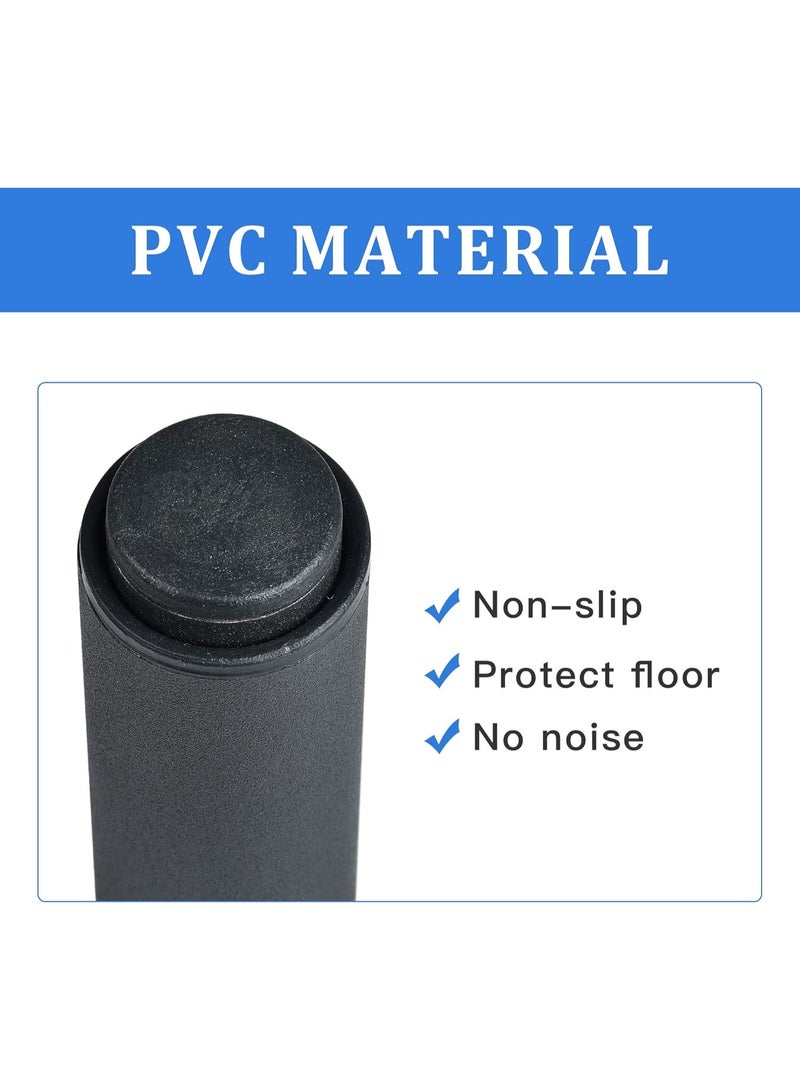 Relex 2pcs Metal Furniture Legs, Adjustable Round Bed Sofa Desk Cabinet Foot Legs, Heavy Duty Thickened Replacement Table Chair Bed Center Frame Slat Support Legs (10.75in) - Image 3