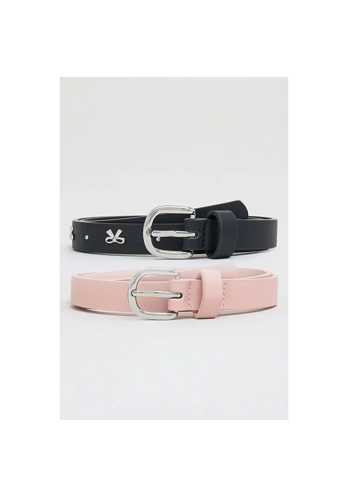 R&b 2 Pack Buckle Belts