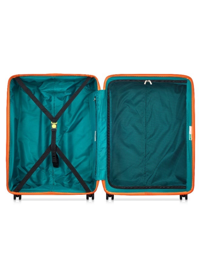 DELSEY United Colors of Benetton By Delsey Fabrica   70cm 4 Double Wheel  Trolley  Black - Image 2