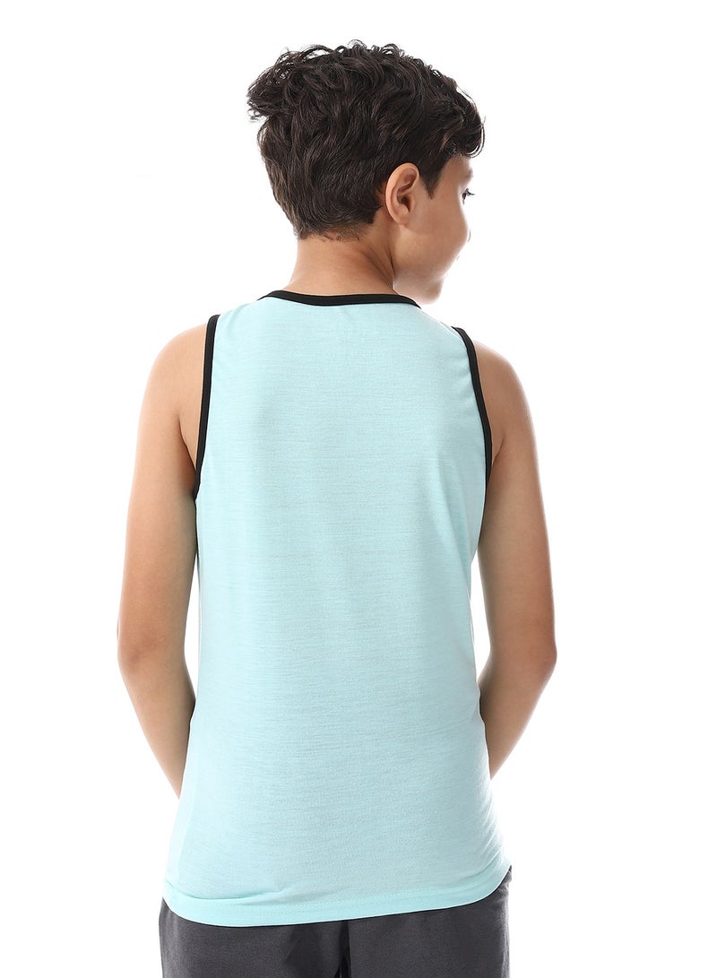 سيزار تيشرت كات أولادي مزود بطباعات - Image 2