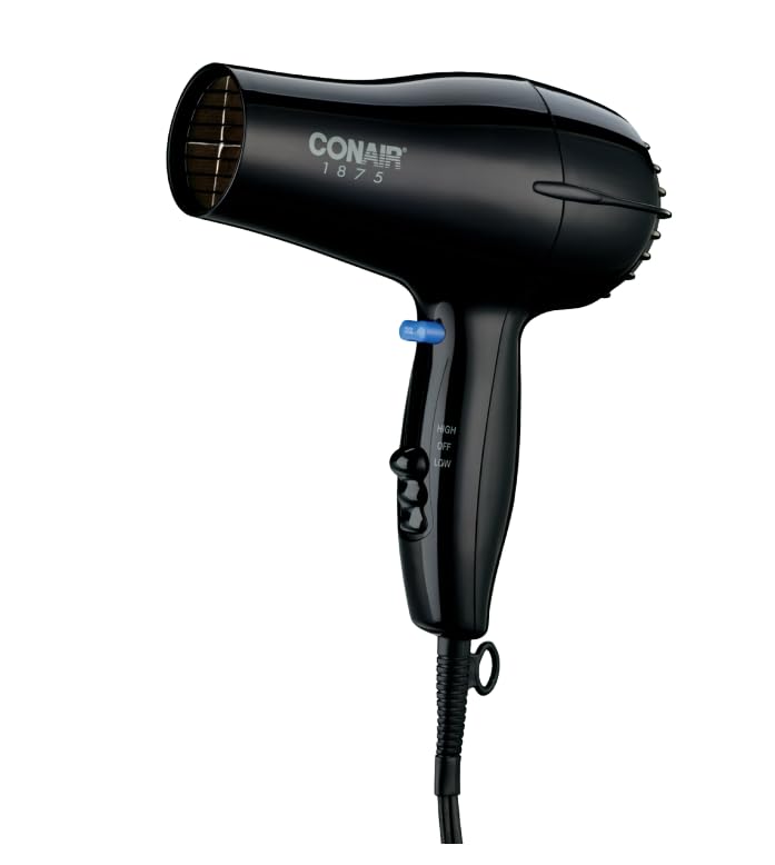 CONAIR Hairdryer,Handheld,Black,1875 Watts - Image 2