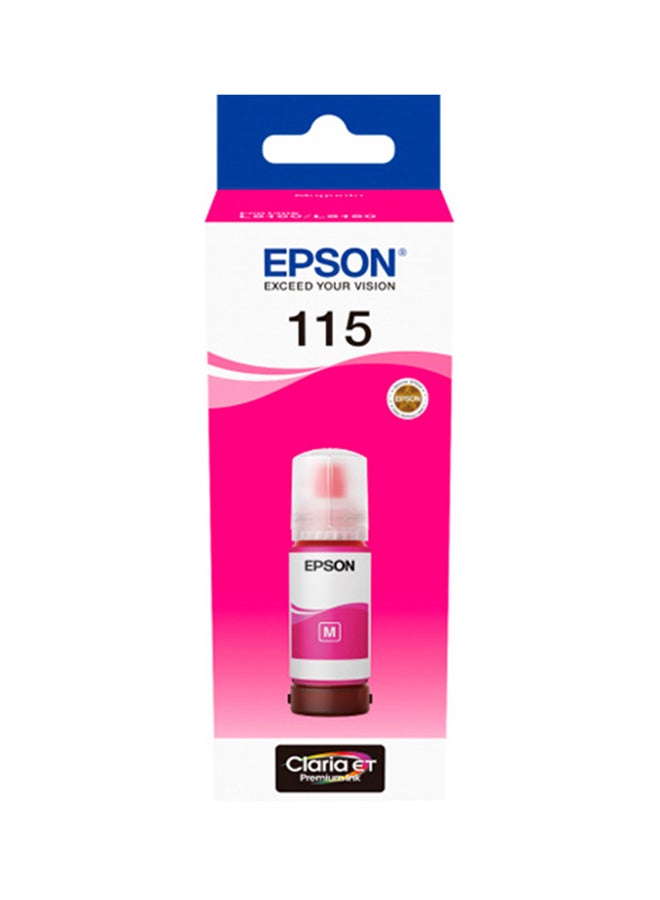 EPSON 115 EcoTank Pigment Ink Bottle - Magenta - Image 1