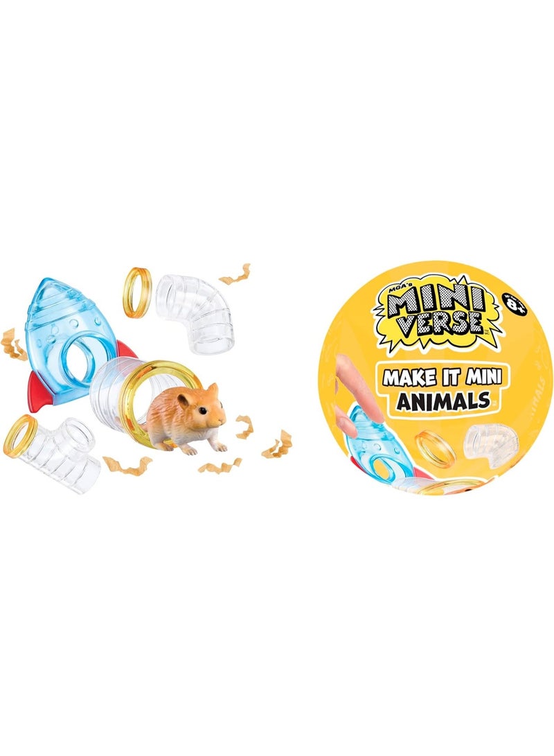 Miniverse MGA's Miniverse Make It Mini Animals Series 2 Mini Collectibles, Blind Pack, DIY, Crafts, Resin, Replica Animals, Collectors, Gifts, 8+ - Image 1