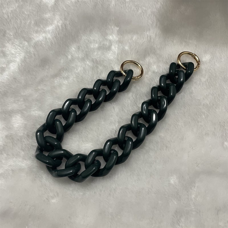 Acrylic Chain Mobile Phone Hanging Chain Shoulder Strap Acrylic Bag Chain All-Match Multi-Color Hardware Chain Plastic Pants Chain Bag Strap - Image 1