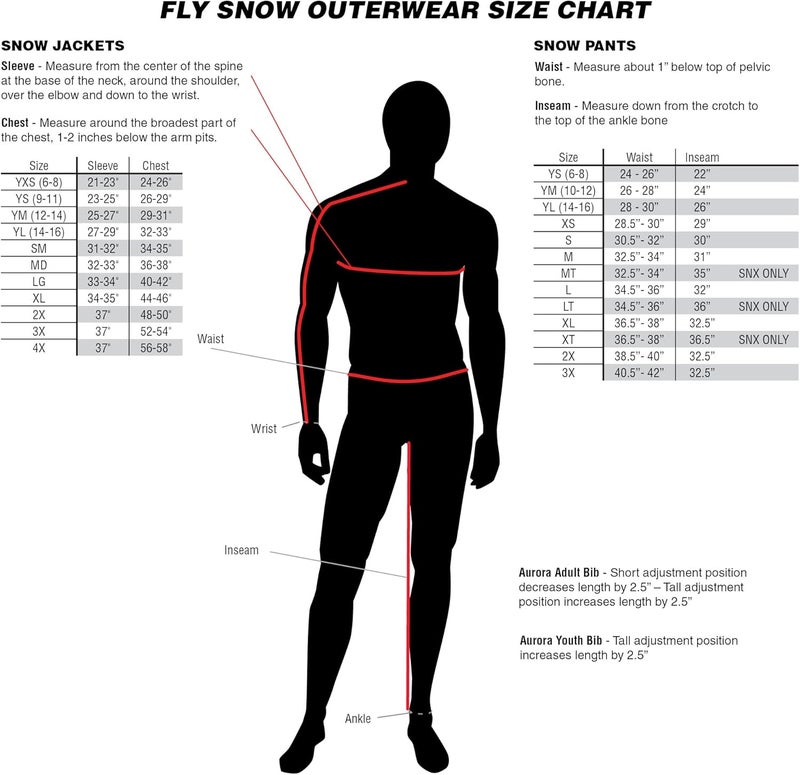 Fly Racing Pit Coat - Grey/Red, One Size - Image 3