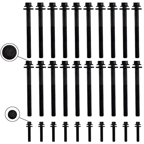 Wollvon Full Cylinder Gasket Set with Head Bolts HS26423PT TCS46169 ES72200 Compatible with Chrysler 300 Dodge Challenger Charger Durango Ram 1500 2500 3500 Grand Cherokee 5.7L V8 - Image 5