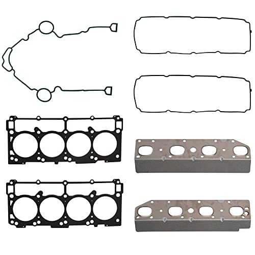 Wollvon Full Cylinder Gasket Set with Head Bolts HS26423PT TCS46169 ES72200 Compatible with Chrysler 300 Dodge Challenger Charger Durango Ram 1500 2500 3500 Grand Cherokee 5.7L V8 - Image 3