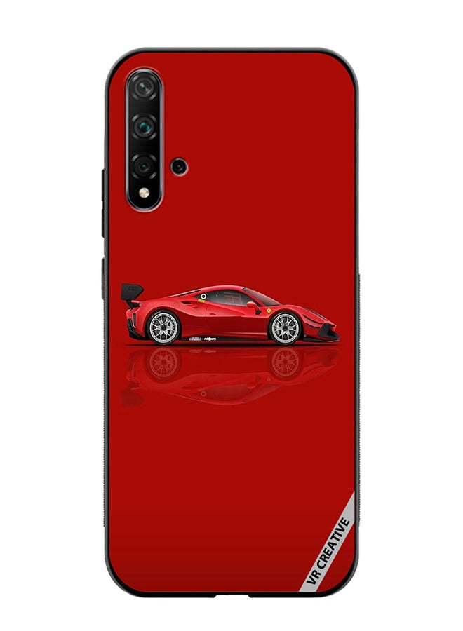 VR CREATIVE Protective Case Cover For Huawei Nova 5T Ferrari Design Multicolour - Image 1