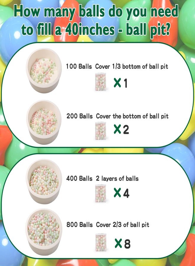 TRENDPLAY Ball Pit Balls Stars : Different Shapes - Mix Stars Shapes for Kids, Perfect for Parties, Pink Green Blue White Gray 50 100 200 500 Pack (Pearl Pink+Pearl Purple,50) - Image 4