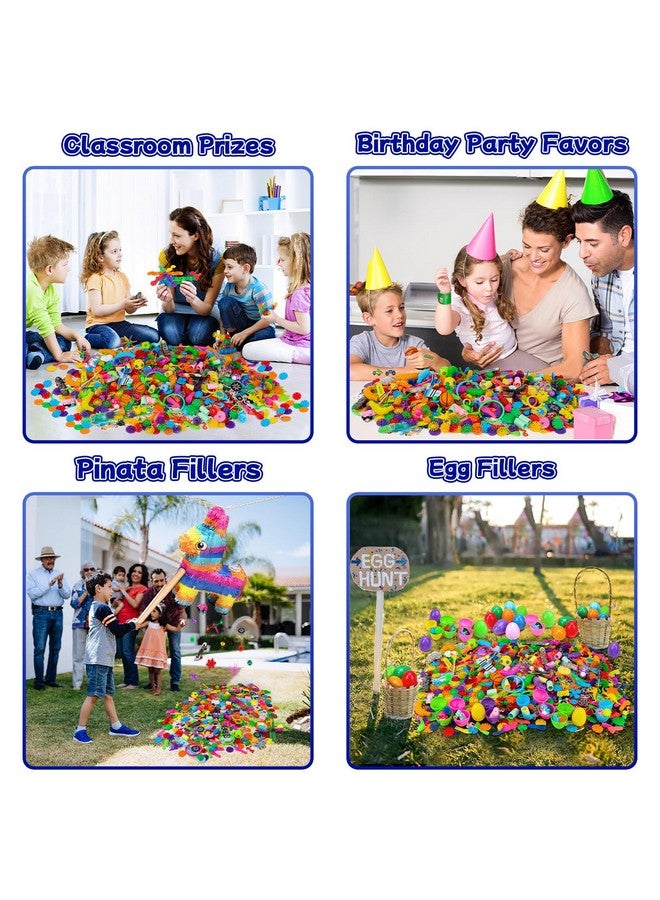nicknack 1000PCS Party Favor for Kids Birthday Goodie Bag Fillers Classroom Prizes Box Toy Assortment Pinata Fillers - Image 3