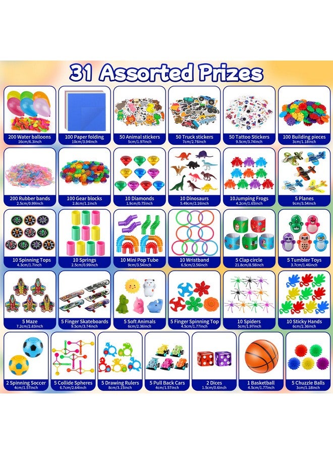 nicknack 1000PCS Party Favor for Kids Birthday Goodie Bag Fillers Classroom Prizes Box Toy Assortment Pinata Fillers - Image 2