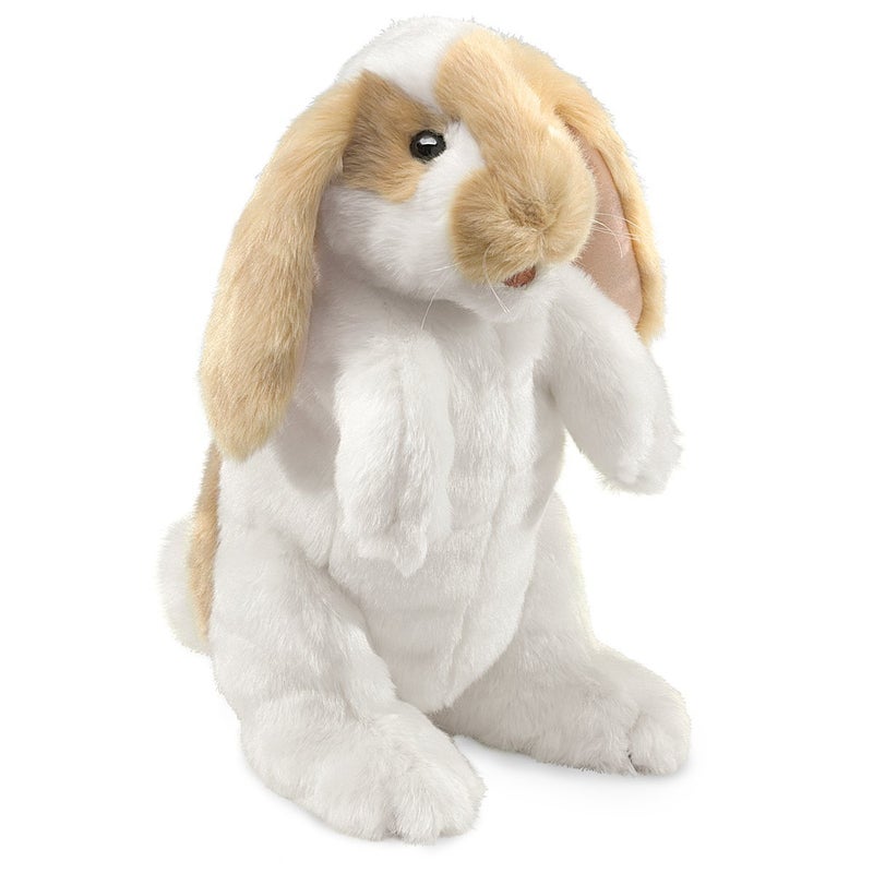 Folkmanis Standing Lop Rabbit Hand Puppet White 1 EA - Image 2
