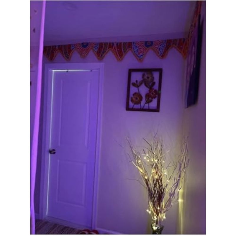 Ramadan Hanging Decorations Handmade RamadanandEid Celebration Decoration Muslims Celebration Total زينة رمضان Triangle Shape .The Decoration is 5 Meters Long - Image 2