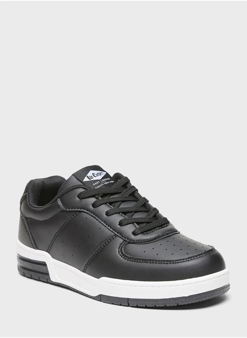 لي كوبر Lace Up Low Top Sneakers