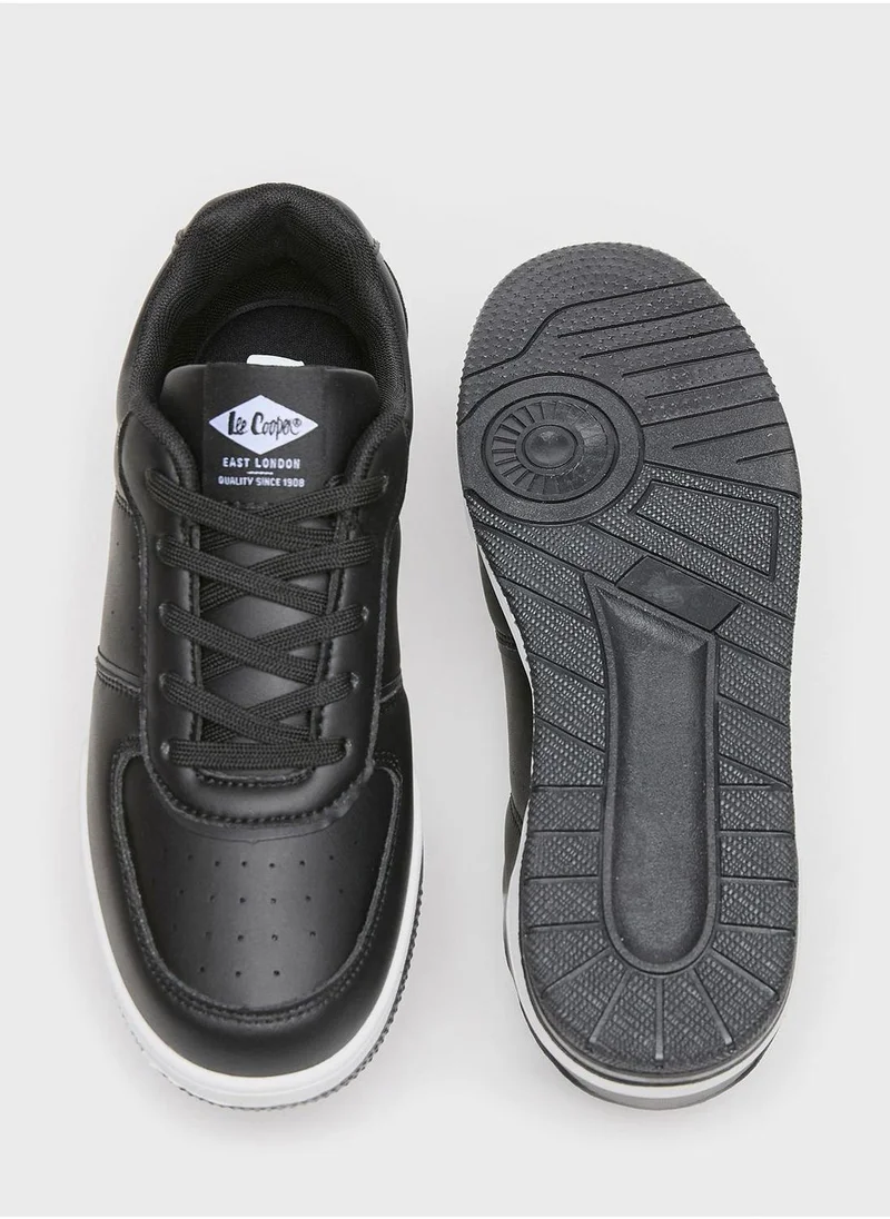 Lee Cooper Lace Up Low Top Sneakers