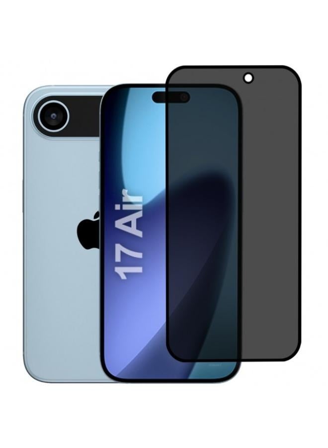 iPhone 17 Air Privacy Screen Protector, HD Tempered Glass Film for iPhone 17 Air Anti Spy, No Bubbles Anti-Scratch, 9H+ Hardness, Military Grade Shatterproof, 1-Second Auto-Install - Image 1