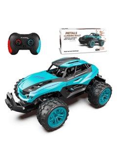 Swift Remote Control Car, Rechargeable RC Monster Car Toy, 15MPH High Speed 2.4Ghz 4WD Racing Drift RC Cars, Climbing Beast Fast Powerful Off-Road Electric Rock Crawler Gift for Adults & Kids, Green  - Image 1