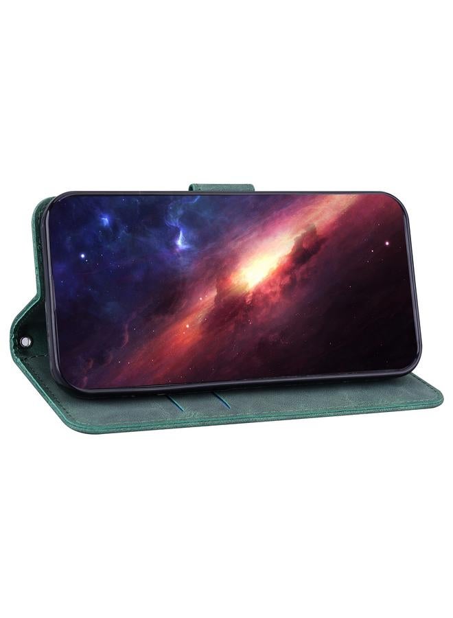 S-TOP Case For Honor 90 Geometric Embossed Leather Phone Case - Image 5