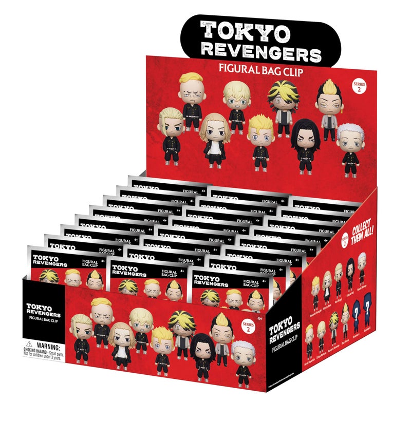 Monogram Tokyo Revengers Series 2 – 5" Collectible Bag Clip – Blind Bag (ONE Random Figure) – Anime Character Keychain/Backpack Accessory | Official Licensed Merchandise - Image 3