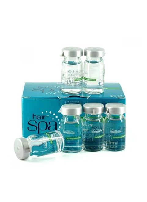 L'Oreal Professional anti dandruff hair spa ampules power dose purifying concentrate