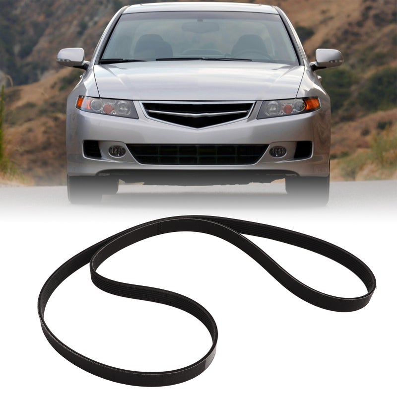 Car Drive Belt 38920‑RBB‑E03 Stretch Resistant Engine Serpentine Drive Belt Replacement For Acura TSX 2004 to 2008 - Image 3