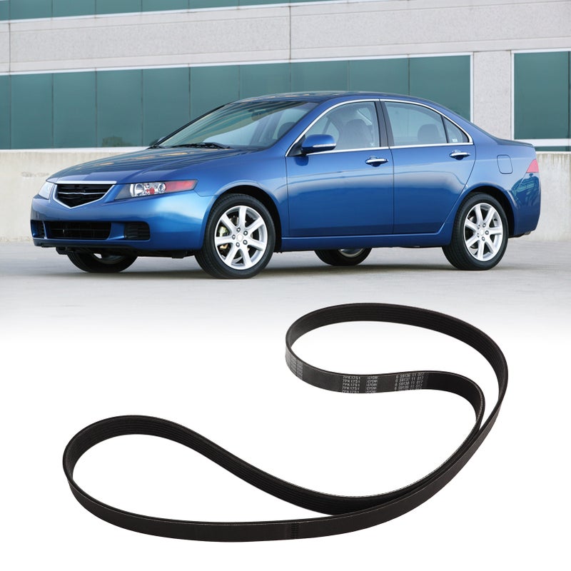 Car Drive Belt 38920‑RBB‑E03 Stretch Resistant Engine Serpentine Drive Belt Replacement For Acura TSX 2004 to 2008 - Image 5