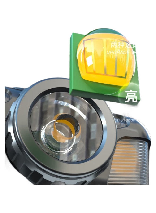 Warsun Wd06-1 Motion Sensor Headlamp, Long Battery Life, Led Night Fishing, High Brightness, Rechargeable, Ultra-Bright, Long-Range, Waterproof, For Work And Fishing - Image 3