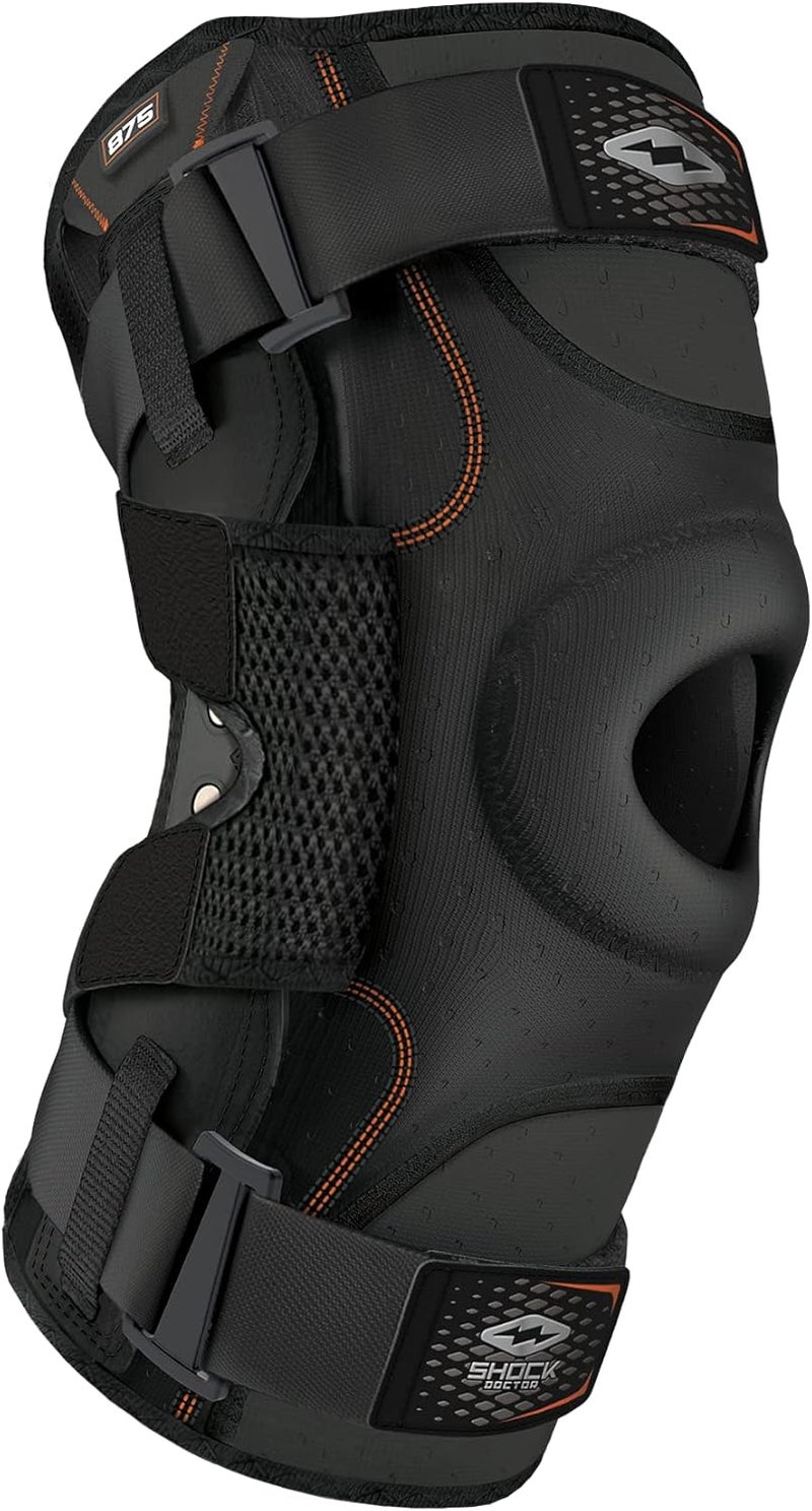 Shock Doctor Compression Knee Brace for Maximum Support with Adjustable Dual Hinges - Image 1