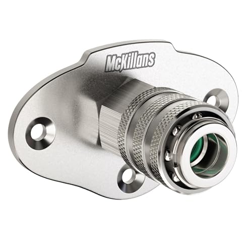 McKillans Automatic Foam Cannon Mount 304 Stainless Steel Automatic Quick Connect - Image 1
