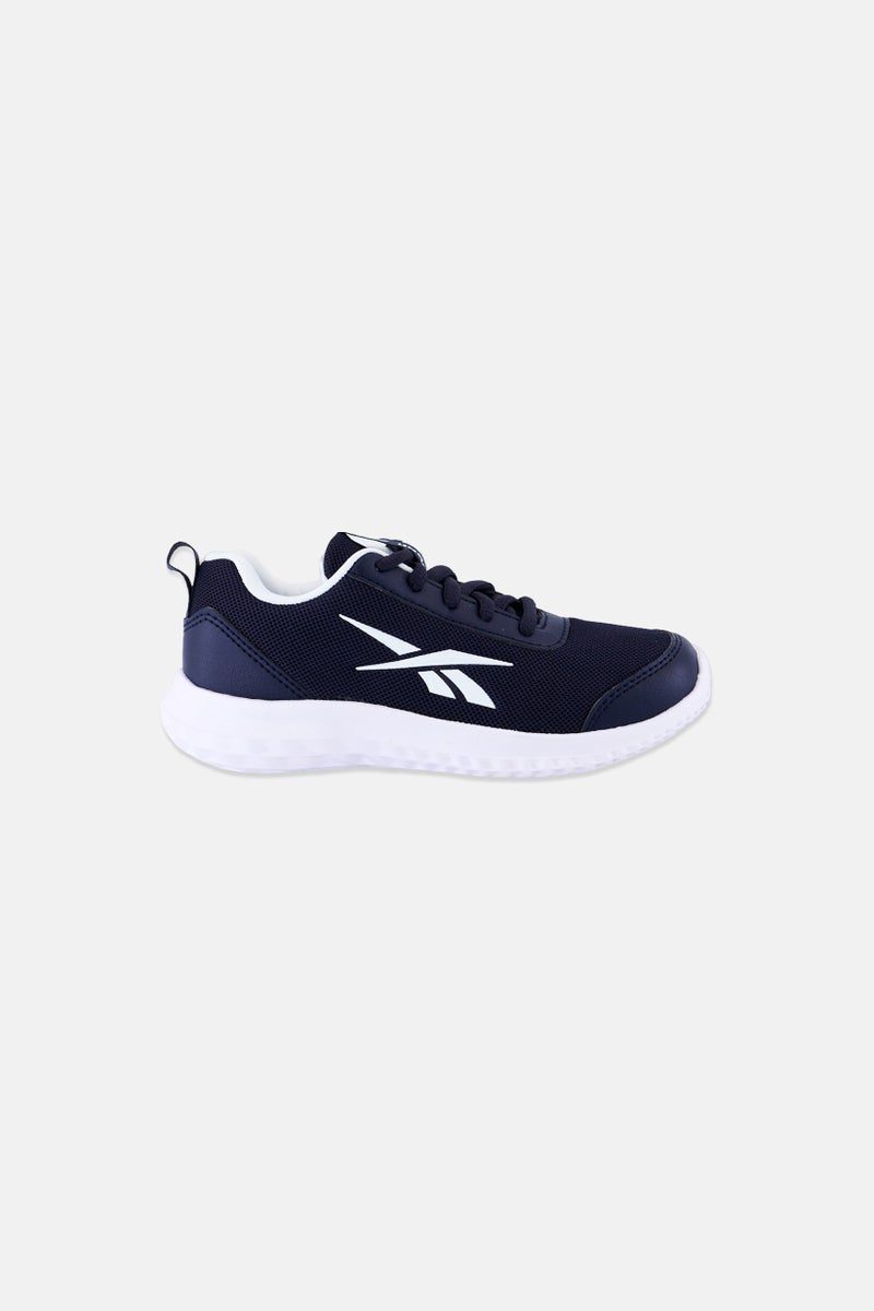 Reebok Kids Boy Horizon Run Lace Up Running Shoes, Navy - Image 3