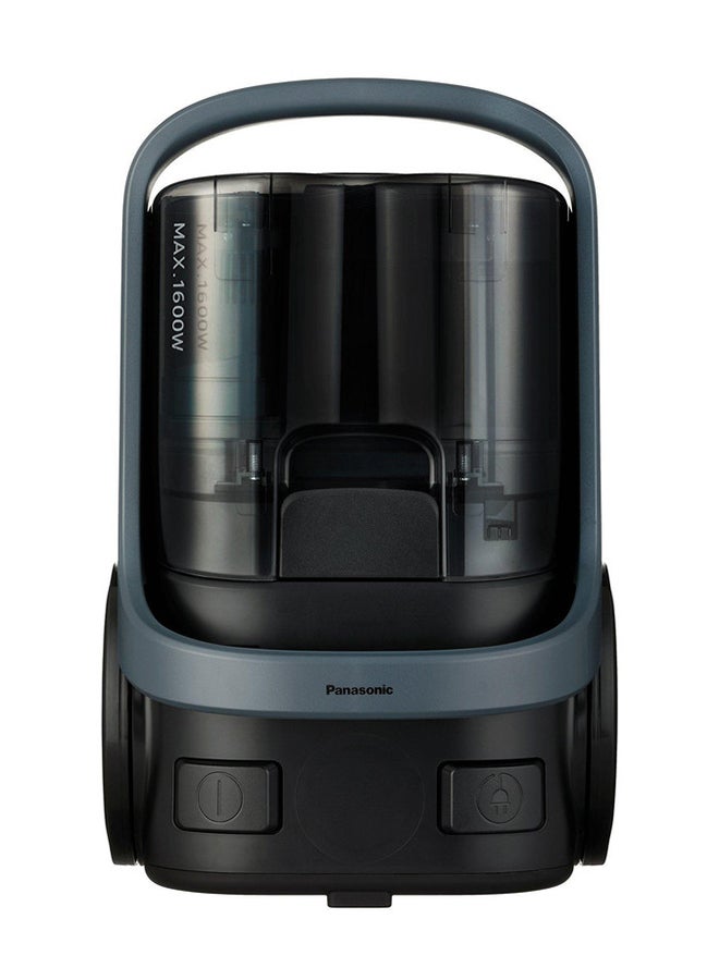 Panasonic Bagless Canister Vacuum Cleaner 2.2 L 1600 W MC-CL601A747 / MC-CL601/A747/A146 / MC-CL601A147 Black / Blue - Image 1