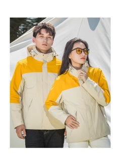 Loquat Three-in-one Detachable  Hood Waterproof Overcoat  One-piece 1pcs  - Image 2