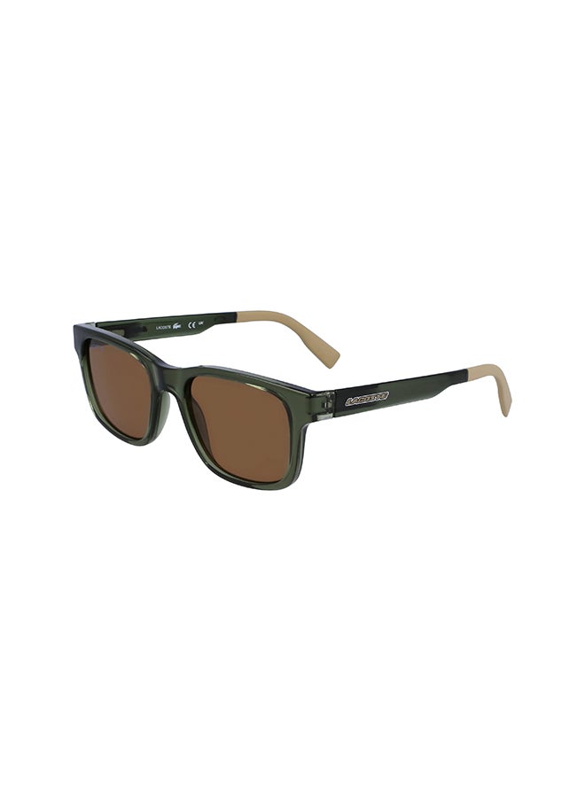 LACOSTE - Kids Unisex Rectangular Sunglasses - L3656S-317-5018 - Lens Size: 50 Mm - Image 1