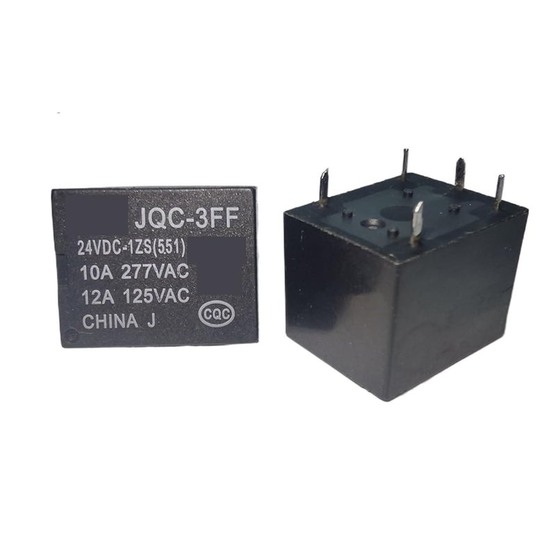 1pc JQC-3FF 5VDC-1ZS(551) 9VDC-1ZS(551) 12VDC-1ZS(551) 24VDC-1ZS(551) Electromagnetic Power Relay 5 Pins(JQC-3FF 12VDC-1ZS) - Image 3