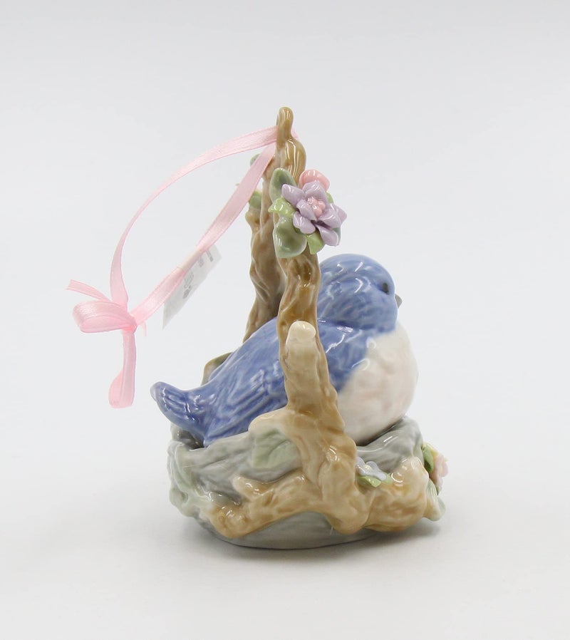 Cg Cosmos SB49057 Fine Porcelain Blue Bird Ornament Figurine  4-Inch - Image 3