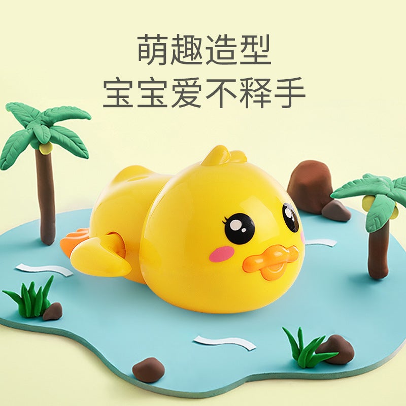 Tiktok Bath Toys For Children, Small Dolphins Swimming In Water, Baby Kids Playing With Water, Little Ducks, Little Turtles For Boys And Girls - Image 4