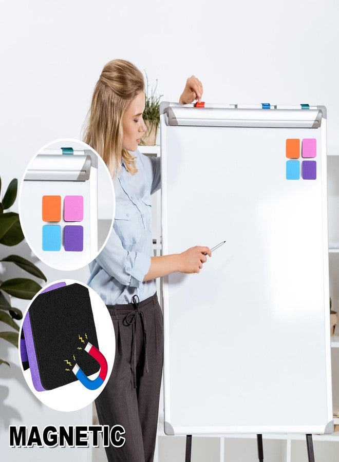 LUOKER Magnetic Whiteboard Eraser,12 Pcs Mini Dry Erase Erasers,Whiteboard Eraser for Classroom, Home, and Office - Image 5