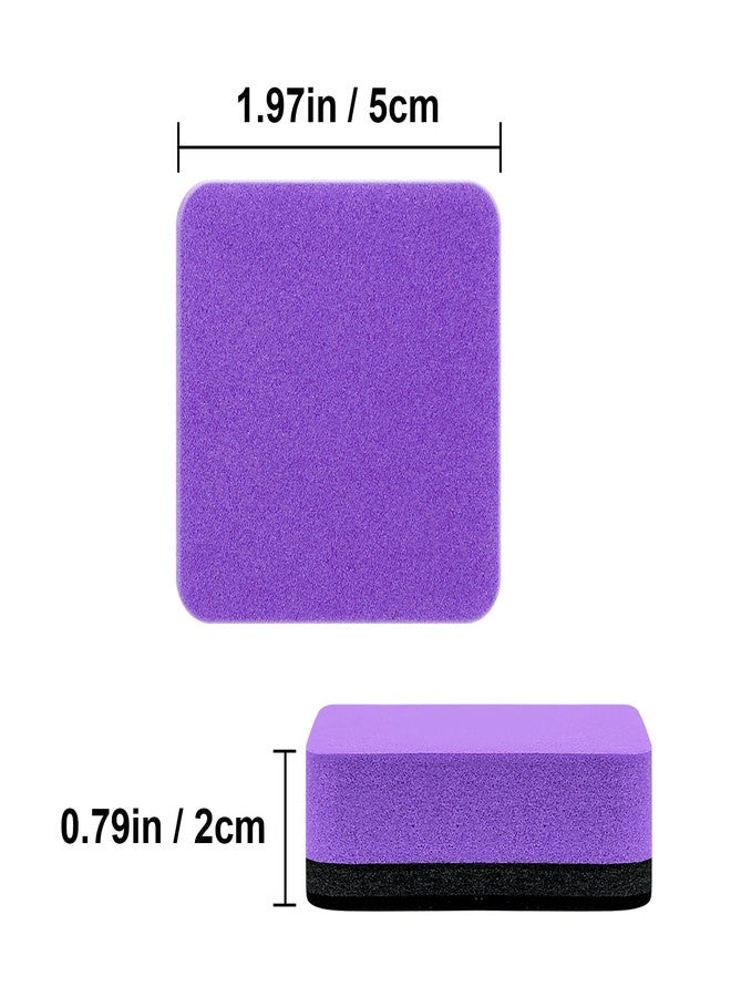 LUOKER Magnetic Whiteboard Eraser,12 Pcs Mini Dry Erase Erasers,Whiteboard Eraser for Classroom, Home, and Office - Image 3