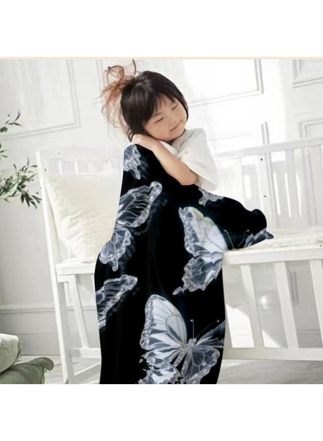 general Children's or student cartoon flannel thin blanket (warm and comfortable, suitable for sleep, games) 100cm*150cm - 164 - Image 2