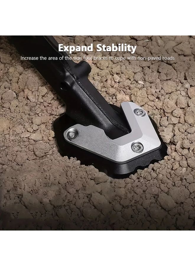 For R1300GS Titanium Aluminum Kickstand Pad Foot Support Enhancement Universal Side Stand Extension Durable Accessory Street Touring Motorcycles 2023 2024 - Image 4
