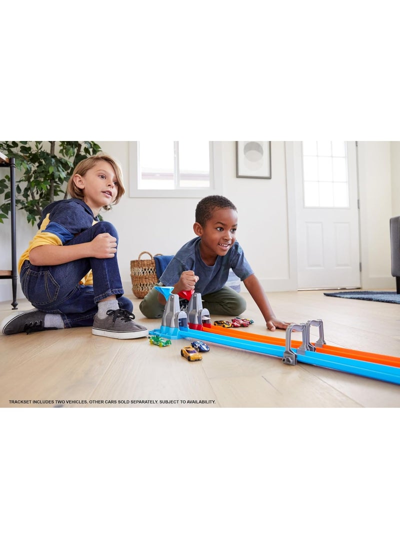 Hot Wheels - Hot Wheels Double Loop Dash Drag Racing Playset - Image 1