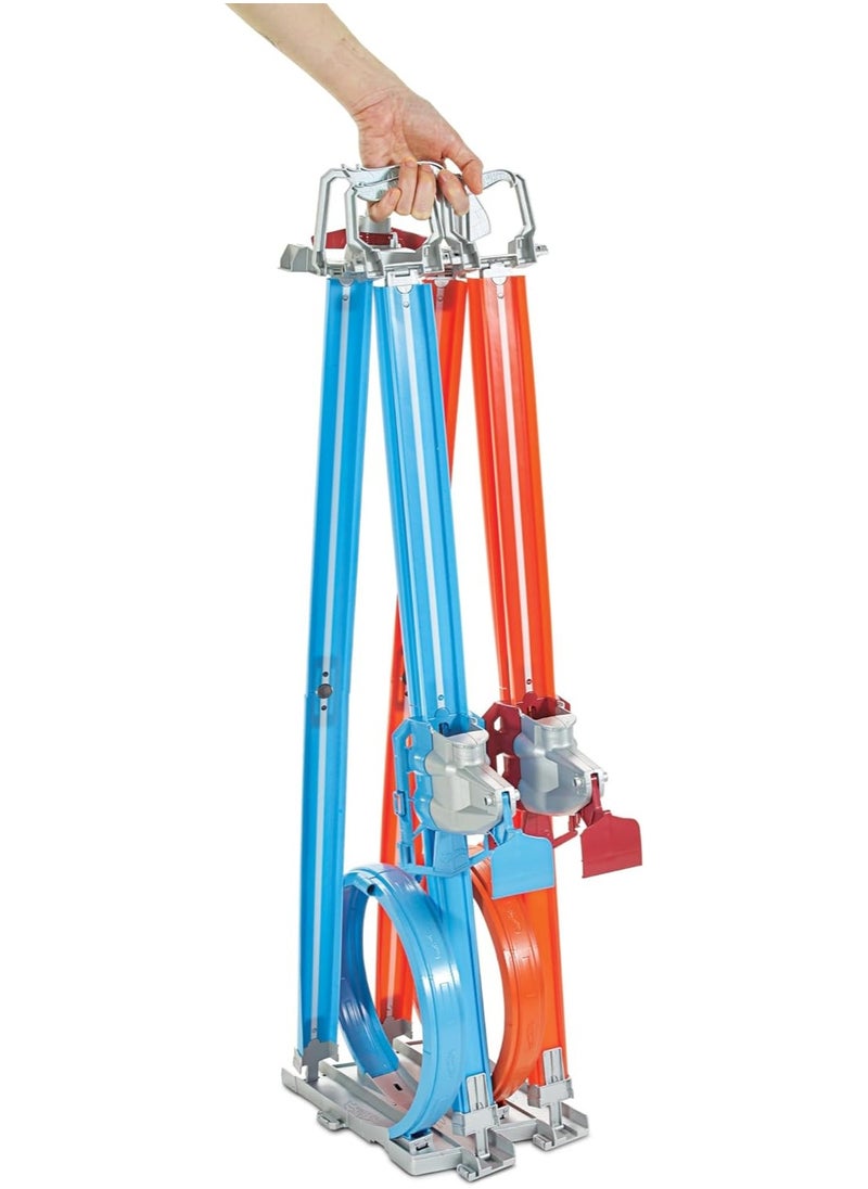 Hot Wheels - Hot Wheels Double Loop Dash Drag Racing Playset - Image 1