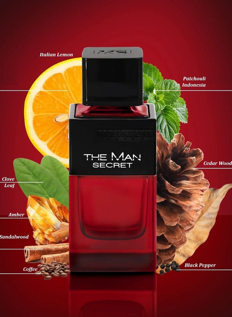 MARCOSERUSSI THE MAN SECRET EDP 100ML - Image 4
