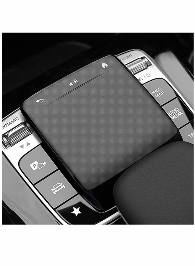 Center Consoles Multimedia Protective Cover Applicable for Mercedes Benz Mouse Car Touch Screen Controller Protector A B CLA GLE GLS GLB GLA 2020 2022 (Black) - Image 1