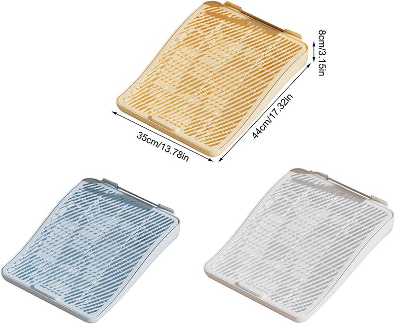 Litter Trapper Mats with Wide Grate Design, Minimizes Messes Simply Pet Safe Litter Pan Mats - Image 3