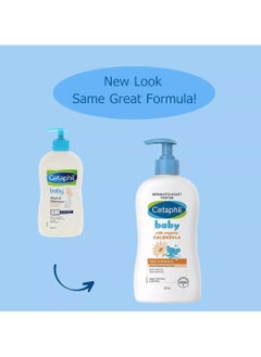 Cetaphil Baby Wash And Shampoo With Organic Calendula 400ml  - Image 4