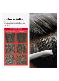 Just For Men Easy Comb-In Color with Comb Applicator, Medium Brown  - Image 5
